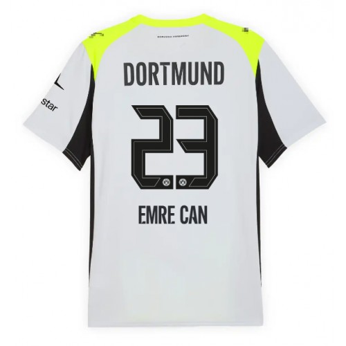 Borussia Dortmund Emre Can #23 Bortatröja 2025-26 Kortärmad Borussia Dortmund Emre Can #23 Bortatröja 2025-26 Kortärmad